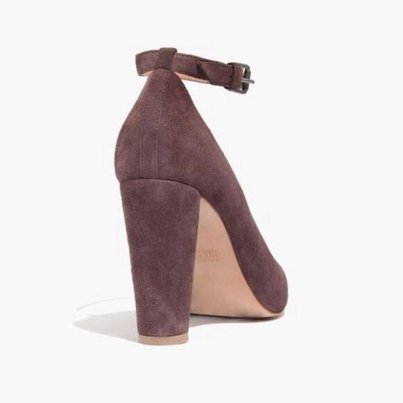 Madewell Cara Ankle-Strap Heel in Wild Boar - Picture 2 of 13